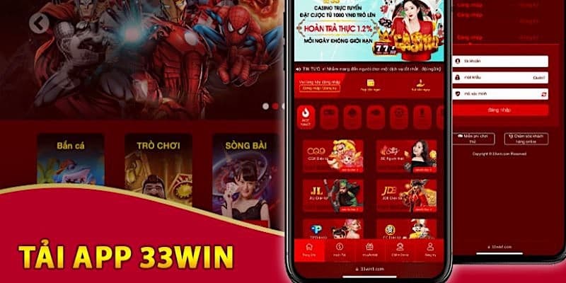 Tải app 33win về hướng dẫn chi tiết